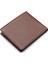 Hakiki Deri Kağıt Para ve Kart Bölmeli Unisex Cüzdan - Taba 4