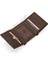 Hakiki Eskitme Deri Kağıt Para ve Kart Bölmeli Unisex Cüzdan 3