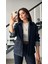Lacivert Çift Cep Denim Ceket 1