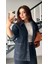 Lacivert Çift Cep Denim Ceket 5