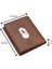 Hakiki Deri Kağıt Para ve Kart Bölmeli Unisex Cüzdan - Taba 1