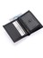 Hakiki Deri Kağıt Para, Bozuk Para ve Bol Kart Bölemli Erkek Cüzdan - Siyah 4