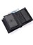 Hakiki Deri Kağıt Para, Bozuk Para ve Bol Kart Bölemli Erkek Cüzdan - Siyah 5
