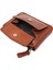 Hakiki Deri Kağıt Para ve Bol Şeffaf Kart Bölmeli, Fermuarlı Unisex Kartlık - Taba 6