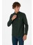 Erkek Koyu Yeşil Gömlek Basic 50307686-VR079 1