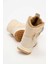 Çocuk Bot Içi Kürklü Kaymaz Taban Bantlı Ortopedik - Krem - 28 4
