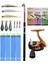 Yekoutdoor Çocuk Olta Seti Kendo Elbe 2.10M 70-150GR Olta Kamışı&okuma X-Otic XT-20NO Neon Orange 1bb Olta Makinesi 1