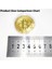Altın Kaplama Bitcoin Anma Madeni Coin - Arkadaşlar Için Benzersiz Koleksiyonluk Hediye 2