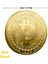 Altın Kaplama Bitcoin Anma Madeni Coin - Arkadaşlar Için Benzersiz Koleksiyonluk Hediye 3