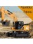 Kumandalı 40 Mhz Tam Fonksiyonlu Rc Iş Araçları LED Işıklı Kepçeleri, Damperi ve Vinç Hareketlidir (Kule Vinç-Kepçe-Bulldozer-Kamyon) (Kepçe) 2