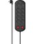 Akım Korumalı Priz, 2 Switches, 2m, Siyah 1