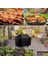 Barbekü Bbq Mangal Örtüsü, Gazlı, Kömürlü Grill Koruma Brandası, Su Geçirmez, Outdoor Dış Mekan Barbekü Mangal Kılıfı, Grill Ortusu, Grill Örtüsü * 147 * 61-122CM 3