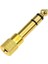Plus PX-4458 6.3 mm Erkek To 3.5 mm Dişi Çevirici Dönüştürücü Jack Adaptörü 1