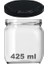 425 ml Farklı Boyutlarda Kavanoz 425 cc Konserve Metal Kapaklı Cam Kavanoz 6 Adet (Şeffaf, 425 Cc) 4