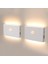 Sensörlü Gece Lambası, 2 x USB Şarj Edilebilir LED Merdiven Işığı, Araba Lambası, Açma/kapama Lambası, Koridor Lambası, 3000 K, Sıcak Beyaz, Koridor, Yatak Odası Için 1