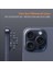 Labs iPhone 15 Pro Max / 15 Pro Uyumlu Titanyum Kamera Lens Koruyucu (Mavi Titanyum) 3