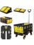 PC532B 137KG 62X45CM Dört Tekerli Çekme Kollu Yük ve Paket Taşıma Arabası + FT505 25KG Katlanır Çok Amaçlı Taşıma Sepeti 2