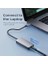 PX-4752 Type C To Gigabit Ethernet, Type C To RJ45 10/100/1000/2500MBPS Gigabit Internet Çevirici, Typec To Ethernet Dönüştürücü Adaptör 4