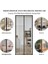 Mıknatıslı Sineklik, Kapı Sinekliği, Böcek Koruması, 95 x 210 Cm, Mıknatıslı Perde, Balkon, Kiler ve Teras Kapısı Için Idealdir, Delmeden Kolayca Yapıştırılabilir, Kısaltılamaz (80 x 210) 3