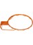 Basketbol Çemberi, Tek Katlı, 45 cm Nizami, Fileli, Turuncu, MB-23054 4