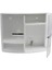 Banyo Ecza Dolabı Şeffaf Naturel M-08416 2