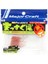 Craft Paraworm Pw-Stıck 1.5" #067 Clear Red Lame 1