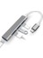 C-809 Macbook Uyumlu Type-C To 4* USB 3.0 Splitter 5 Gbps Çevirici Hub Adaptör 3