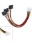 Üçlü 3 Port Ide Molex Sata Power HDD 4 Pin Güç Kablosu 5101 2