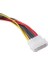 Üçlü 3 Port Ide Molex Sata Power HDD 4 Pin Güç Kablosu 5101 4