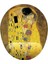 Fikirler Gustav Klimt Kiss Bilek Destekli Mouse Pad 1