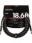 Deluxe Series Instrument Cable Black Tweed - 5.5 Metre Enstrüman Kablosu 3