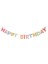 Meri Fely Happy Birthday Garland Keçe Happy Birthday Asılan Süs 5
