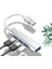 Plus Px-Typ5 Ultra Slim Gri USB Hub, 4 Port USB 3.0 Çoklayıcı, USB Çoklayıcı 5