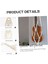 Duvar Askılı Macrame Ukulele Tutucu El Yapımı Gitar Askısı Şık Duvar Dekoru Müzik Aletleri Için Pratik Çözüm 4