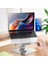 Kaliteli Metal Taşınabilir Katlanabilir Laptop Notebook Macbook ile Uyumlu Bilgisayar Standı 360 Derece Dönebilir Yükseklik Ayarlı 1