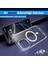 iPhone 13 Mag-Safe Sararmaz Kılıf - Şeffaf Pc, Mıknatıslı, Ince, Darbeye Dayanıklı, Çizilmez, Hafif, Premium Koruma, Şeffaf Kapak, Mıknatıslı, iPhone 13 Koruyucu Kılıf 4