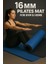 16 mm Pilates Minderi Yoga Matı 180X60 cm Mavi Mat 3