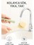 2’si 1 Arada Duş Fırçası – Uzun Saplı, Çift Taraflı Banyo Lifi, Sırt ve Vücut Temizleme Için Peeling ve Masaj Etkili Duş Fırçası 4