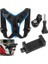 Aksiyon Kamera ve Telefon Tutucu Kask Aparatı Gezi Seyahat ve Sürüşlerde Kullanmak Için Cep Telefonu Kask Tutucu (Tüm Modeller Ile Uyumlu) X001 2