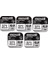 x Maxell 371 SR920SW Gümüş Oksit 0 Mercury Saat Pilleri, 5 Adet 1
