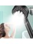 Turbo Duş Başlığı / 5 Fonksiyonlu Yüksek Basınçlı El Duşu (Siyah), NBB213 3
