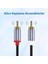 USB Type-C To 2 Rca Ses Kablosu 1.5 Metre 3