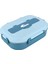 Badger 304 Paslanmaz Çelik Mavi Lunchbox 1000 ml ve 1 Adet Çelik Kaşık, Dayanıklı Kamp Ekipmanları, Kamp Aksesuarları, Açık Hava Sporları, Doğa Sporları, Yürüyüş, Kamp Mutfağı, Kamp Malzemeleri 1