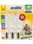 8.5W LED Mum Ampul – E14 Duy, 810 Lümen, 3000K Sarı Işık, 60W Eşdeğer, 3’lü Paket, Opal Dekoratif Ampul, Dimmer Uyumlu Değil,%86 Enerji Tasarrufu, 99X37 mm (Sarı) 1