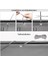 Balkon Brandası, Balkon Kaplaması, Işık Geçirmez, Rüzgar ve Uv KORUMASI,%100 Mahremiyet Alanı, Halkalı, Naylon Kablo Bağı ve Kordonlu, 0,9 x 3 M, Açık Gri 5