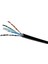 Metre Dış Cephe Cat6 Kablo 50 Metre Siyah Ethernet Kablosu Dış Ortam 3