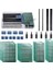 46 Adet Pcb Board Kit, 12 Adet Çift Taraflı Devre Kartı Prototip Kartı + 12 Adet Erkek/dişi Başlık Bağlantısı + 10 Adet 2/3 Pin Vidalı Kelepçe + 12 Adet Naylon Sütun 1