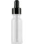 20 ml Metal Kapaklı Damlalık Dropper Şişesi Serum 20 cc Cam Şişe 6 Adet (Siyah Kapak, Şeffaf) 4