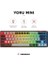 Yoru Mini Type-C Bağlantı Rgb Mekanik Gaming Oyuncu Klavyesi Red Switch Q Tr Hot Swap 2