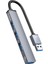 Usb-A To USB 3.0 Alüminyum Alaşım 4 Portlu Çoklayıcı Hub 1